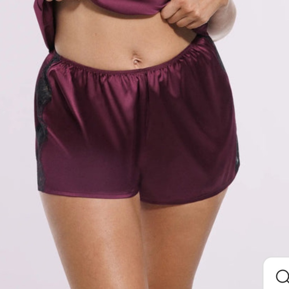 Shapellx Pajama Lace Shorts